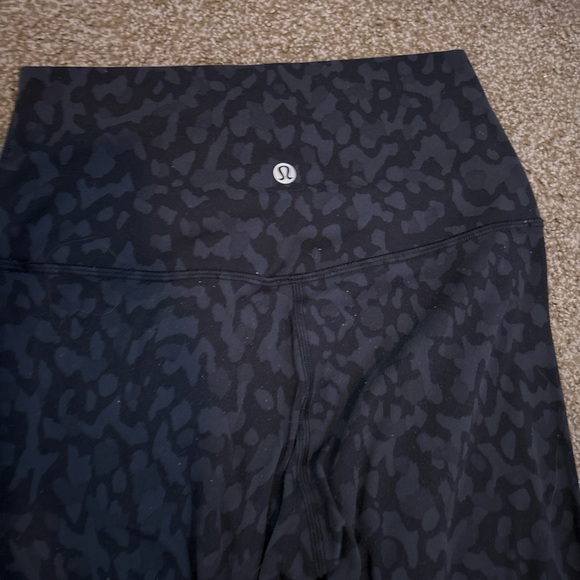 lululemon athletica Black Patterned Leggings - Picture 2 of 4